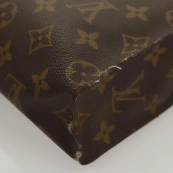 LOUIS VUITTON Monogram Poche Toilette 26 Pouch M47542 LV Auth 124470 - Picture 4 of 16